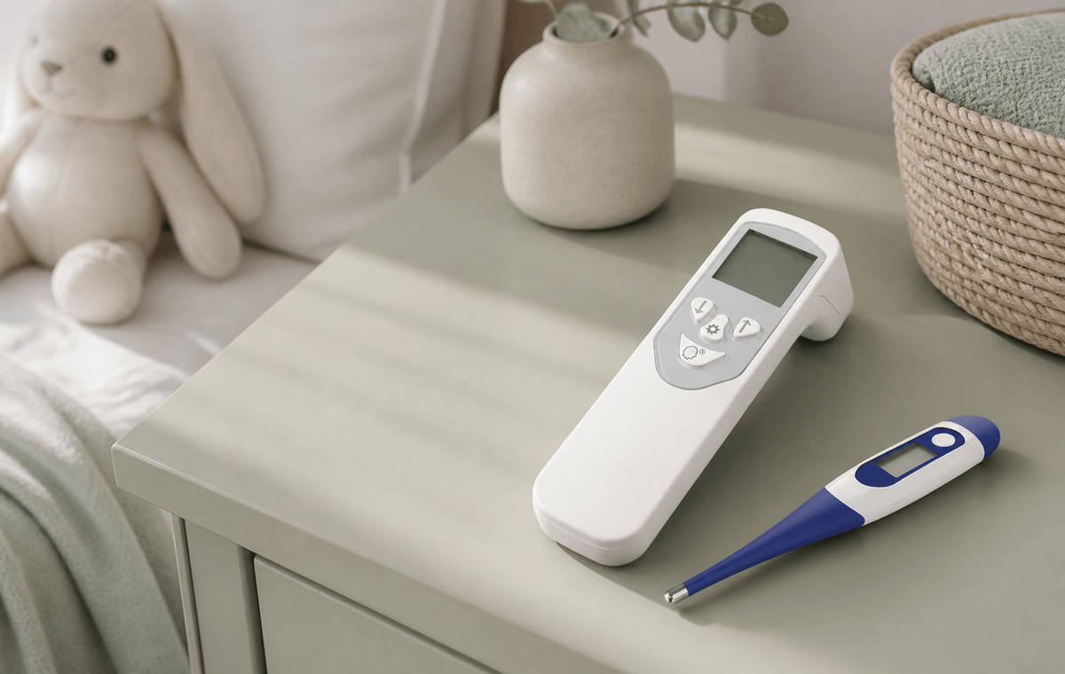 Thermometer product display