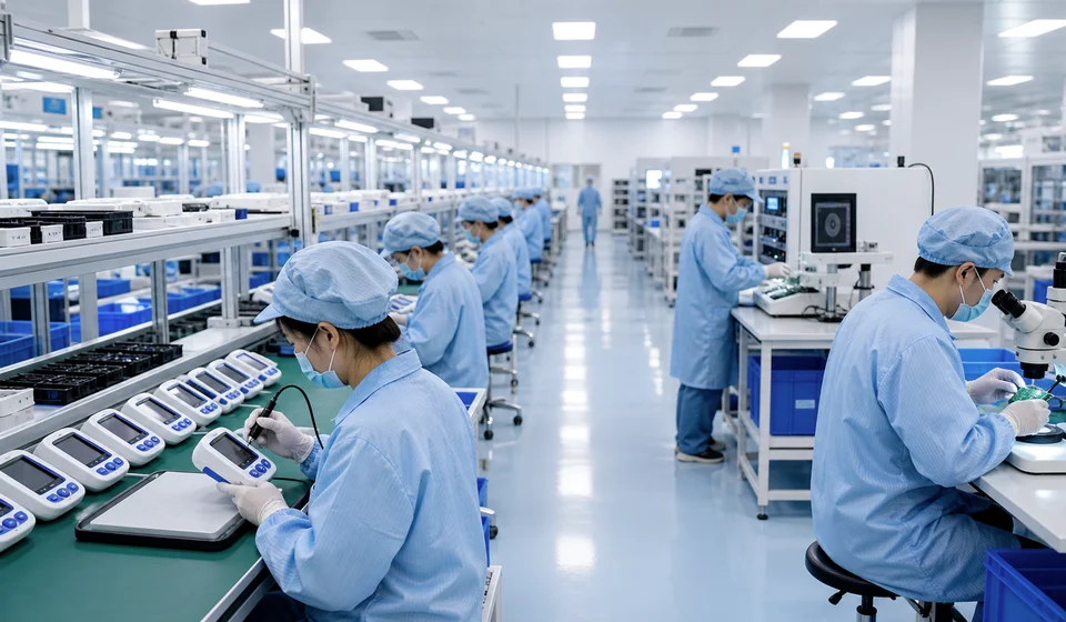 Assembly manufacturing process visual