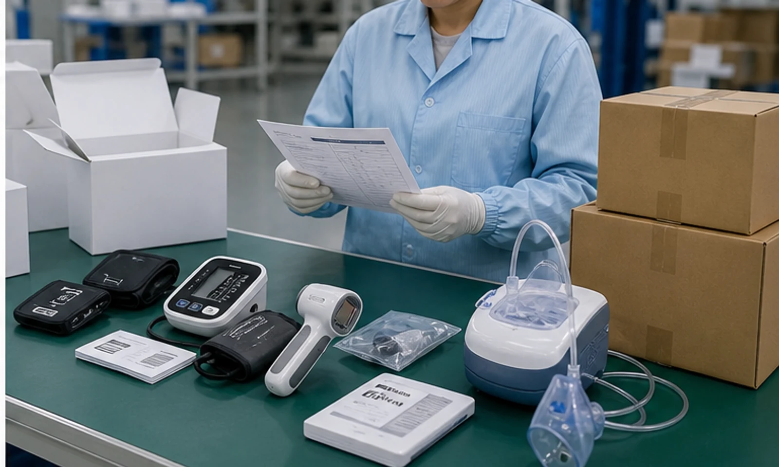 Factory Quality Control Before Medical Device Shipment
