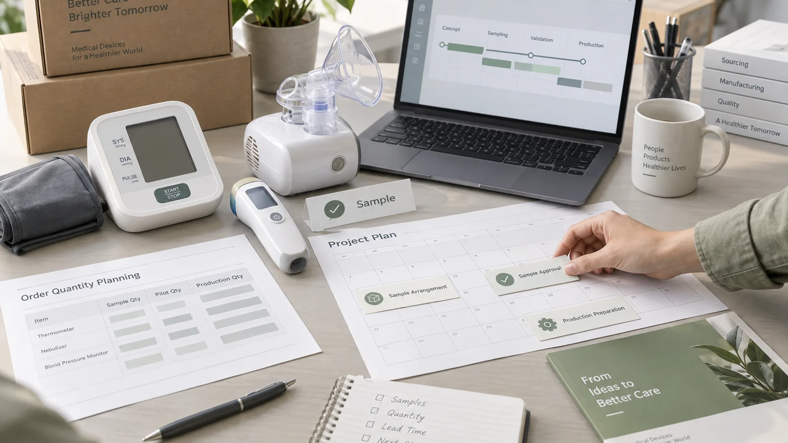 How To Plan Samples, Order Quantity And Lead Time For Medical Device OEM