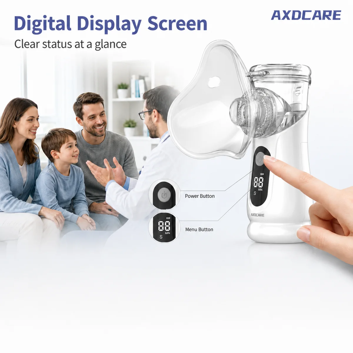 109 Handheld Mesh Nebulizer