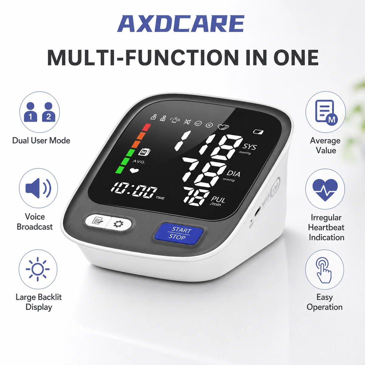 803 Upper Arm Blood Pressure Monitor
