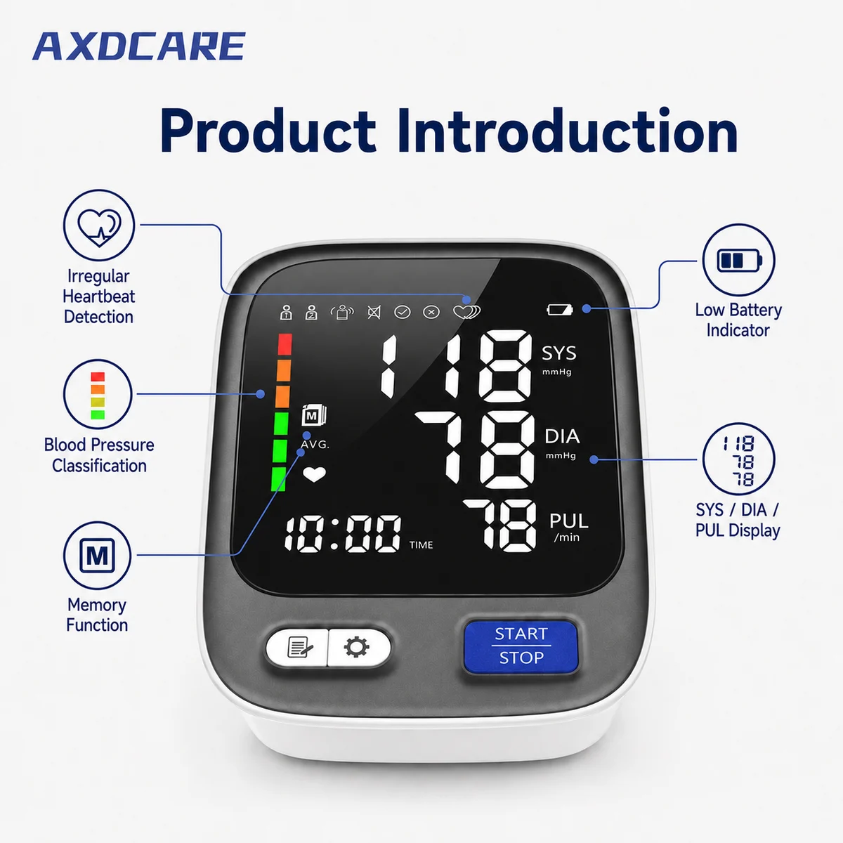 803 Upper Arm Blood Pressure Monitor
