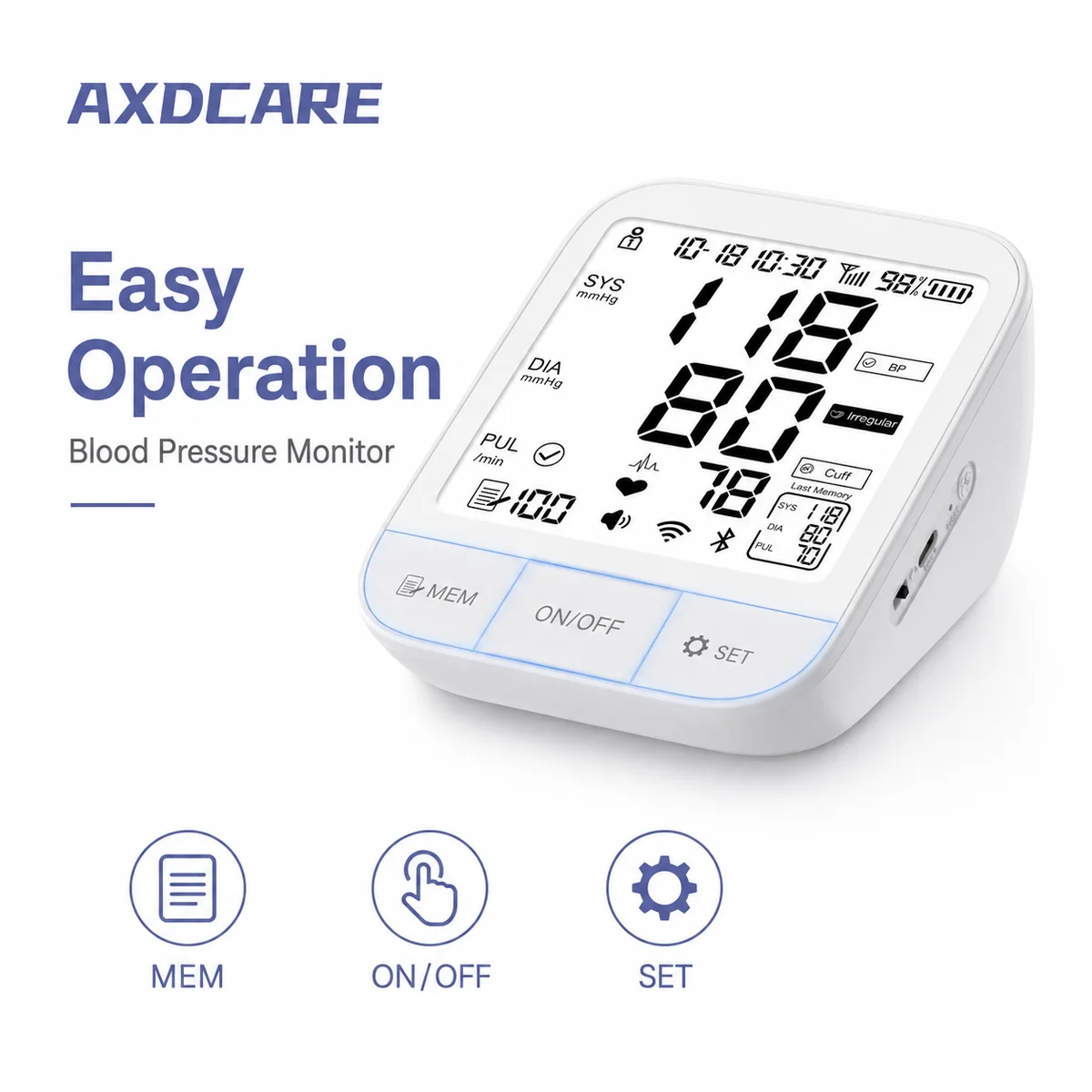 867 Upper Arm Blood Pressure Monitor