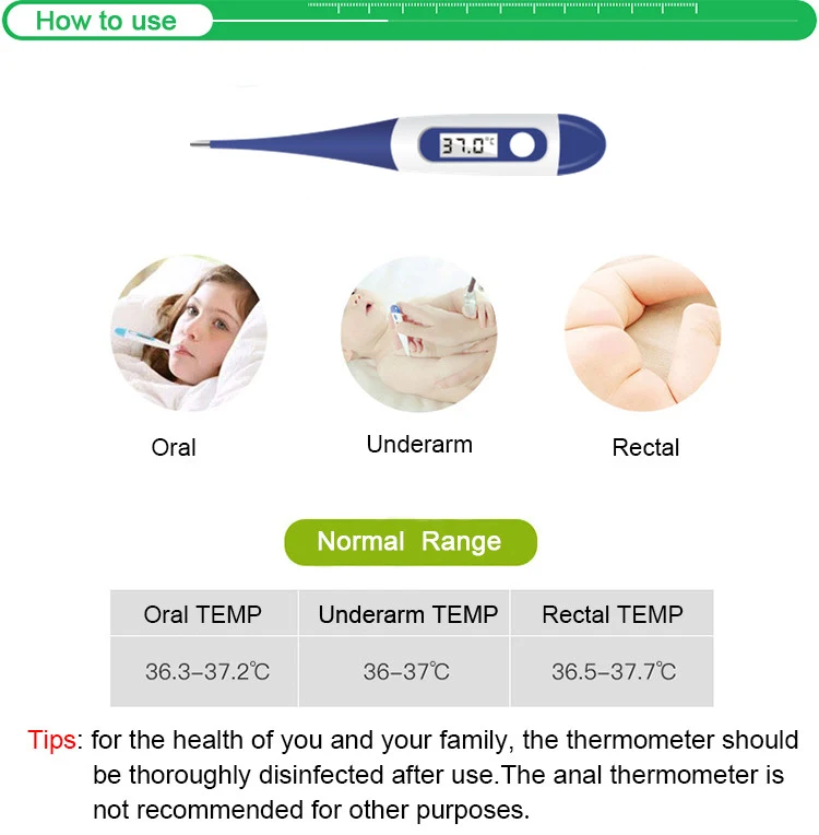 202 Digital Thermometer detail 6