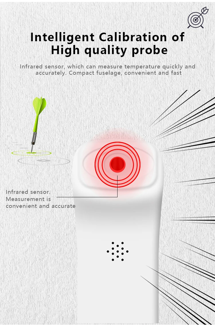 515 Infrared Forehead Thermometer detail 2