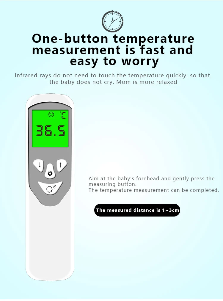 515 Infrared Forehead Thermometer detail 4