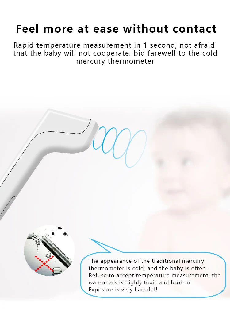 515 Infrared Forehead Thermometer detail 5