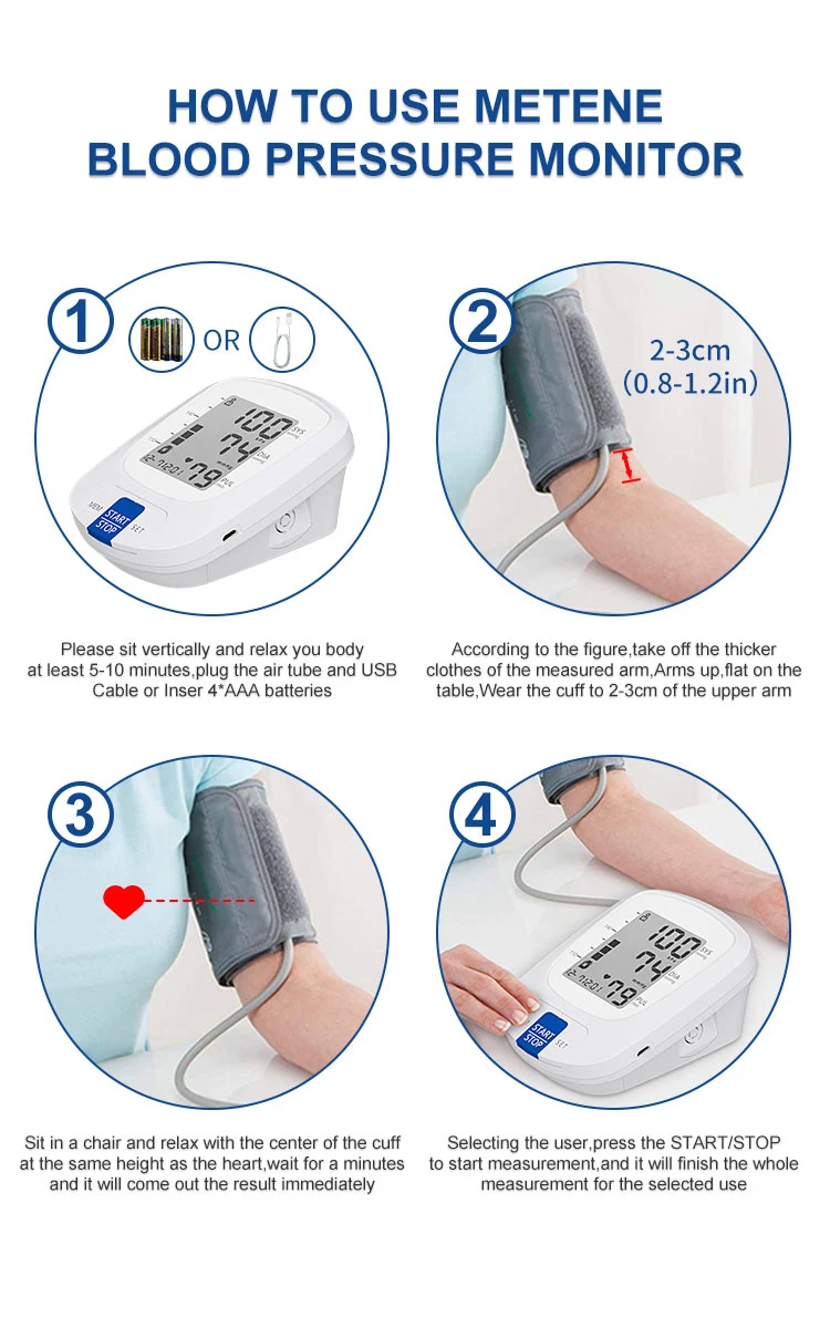808 Upper Arm Blood Pressure Monitor detail 3