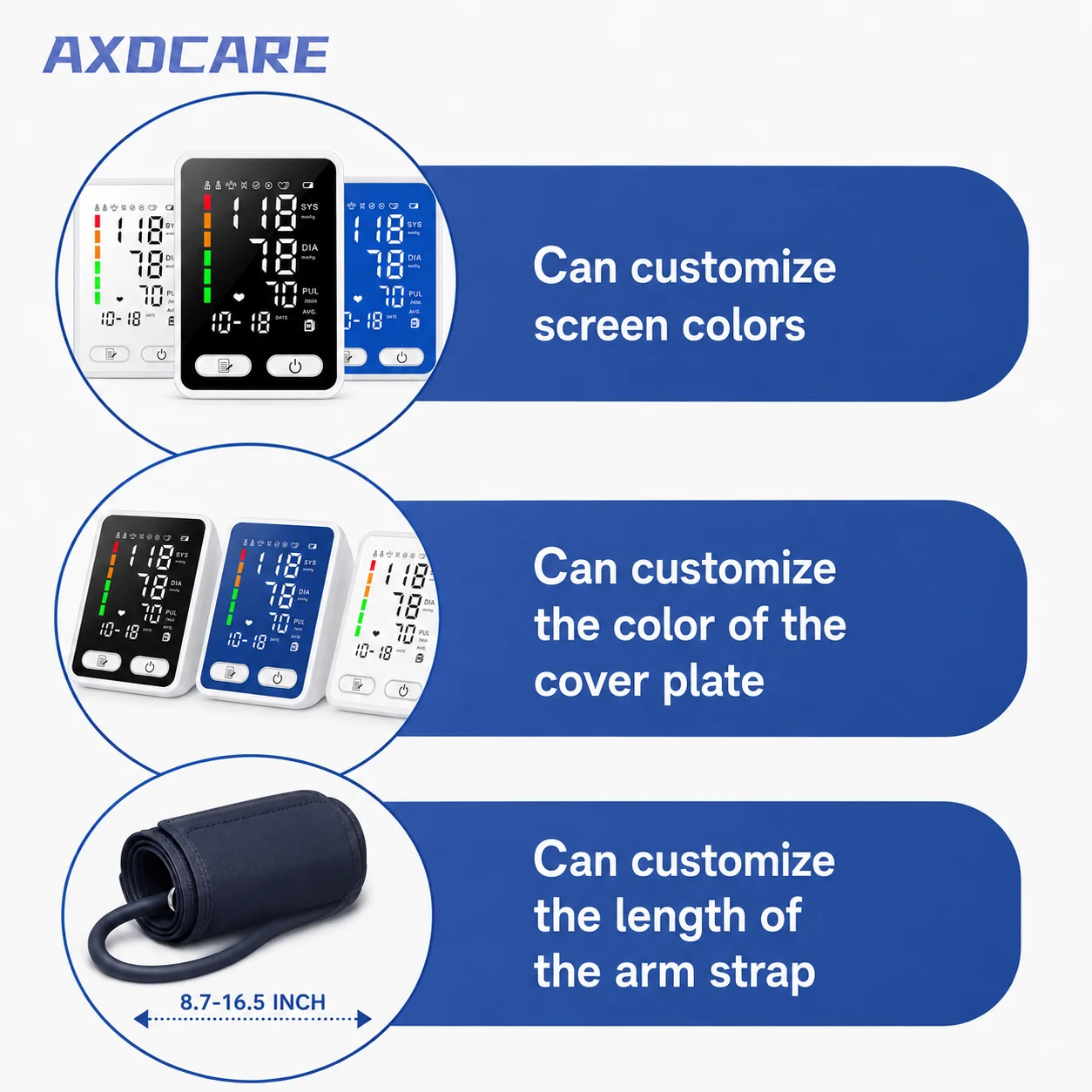 822 Upper Arm Blood Pressure Monitor detail 2