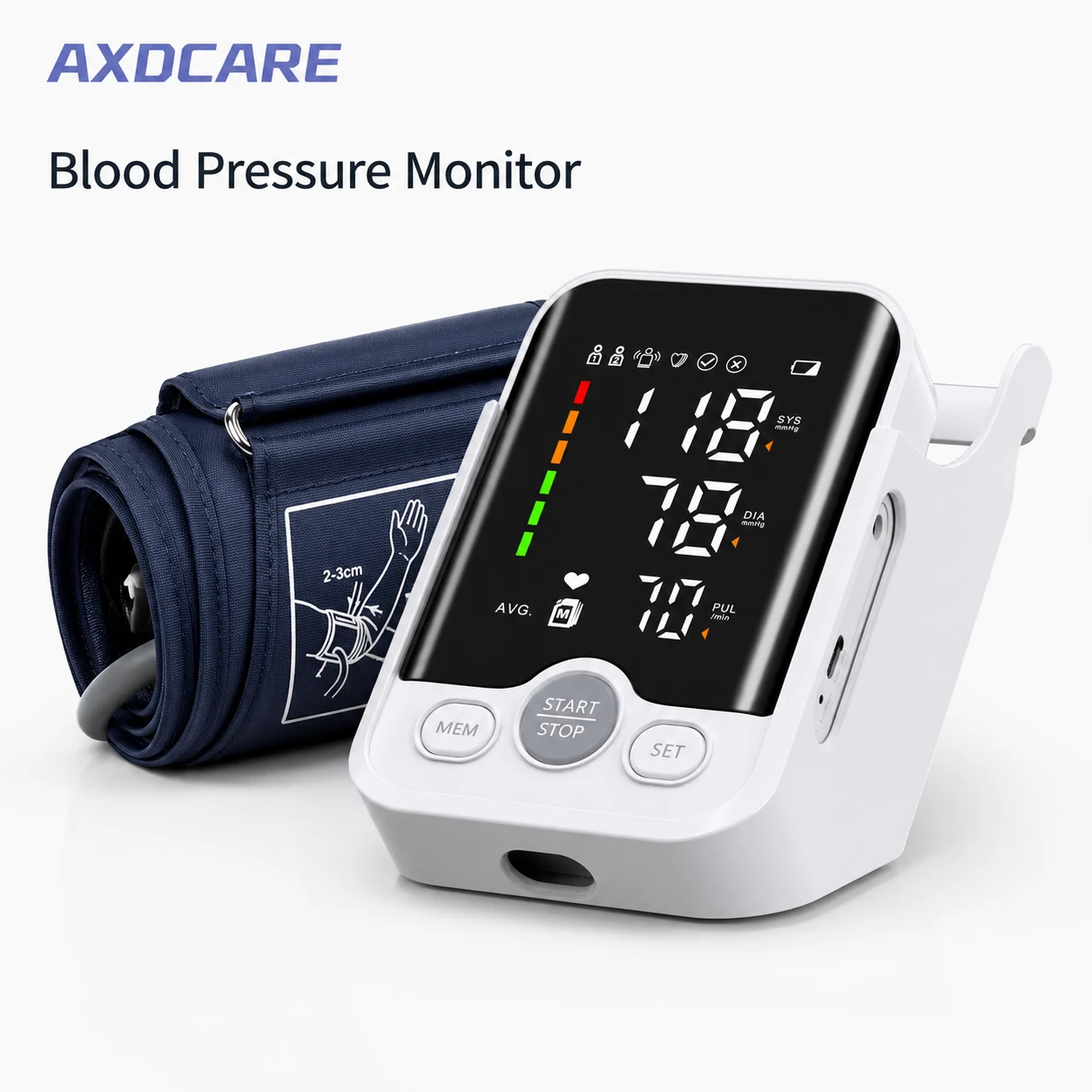 830 Upper Arm Blood Pressure Monitor detail 1