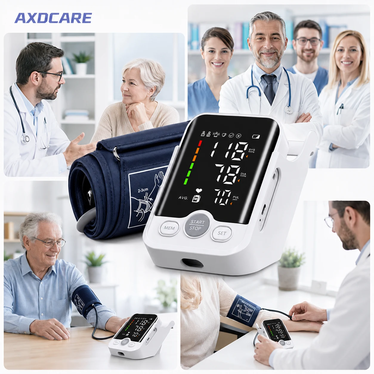 830 Upper Arm Blood Pressure Monitor detail 3