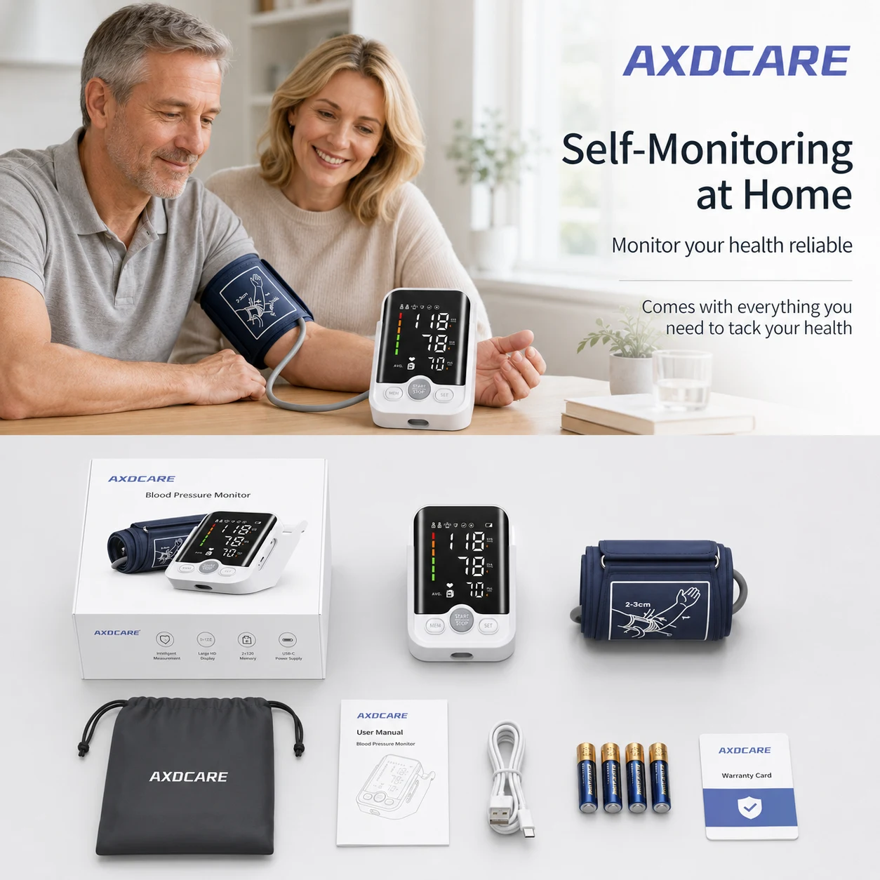 830 Upper Arm Blood Pressure Monitor detail 4