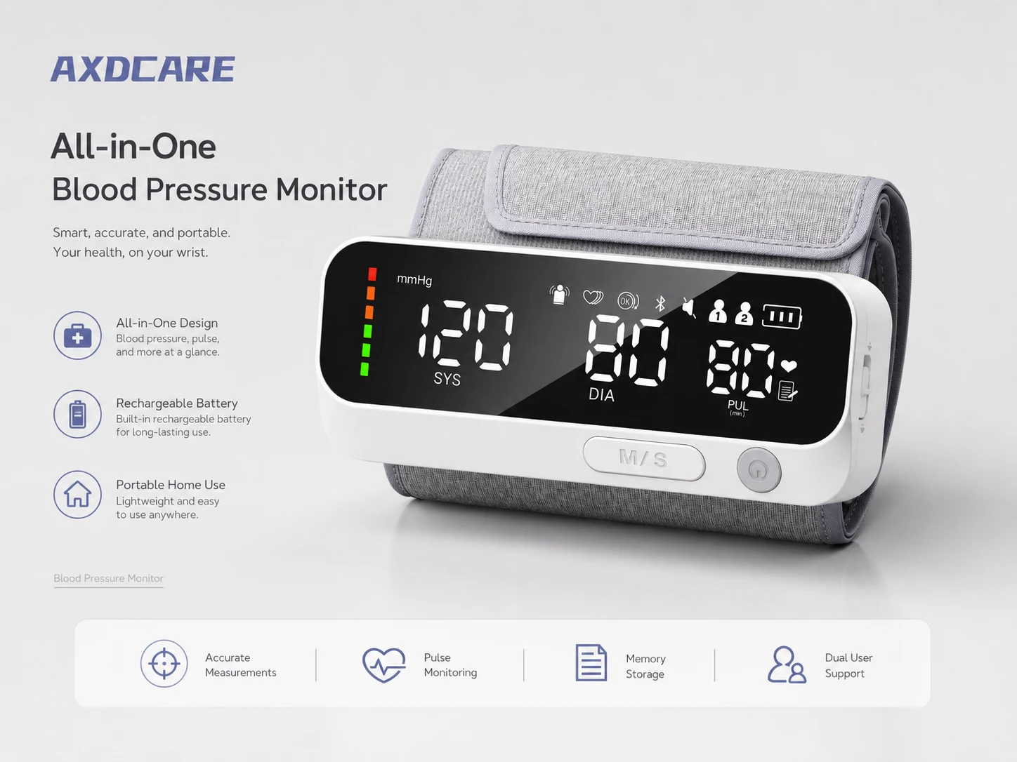 860 Upper Arm Blood Pressure Monitor detail 2