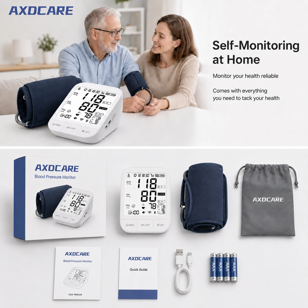867 Upper Arm Blood Pressure Monitor detail 5
