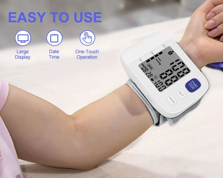 A605 Wrist Blood Pressure Monitor detail 1