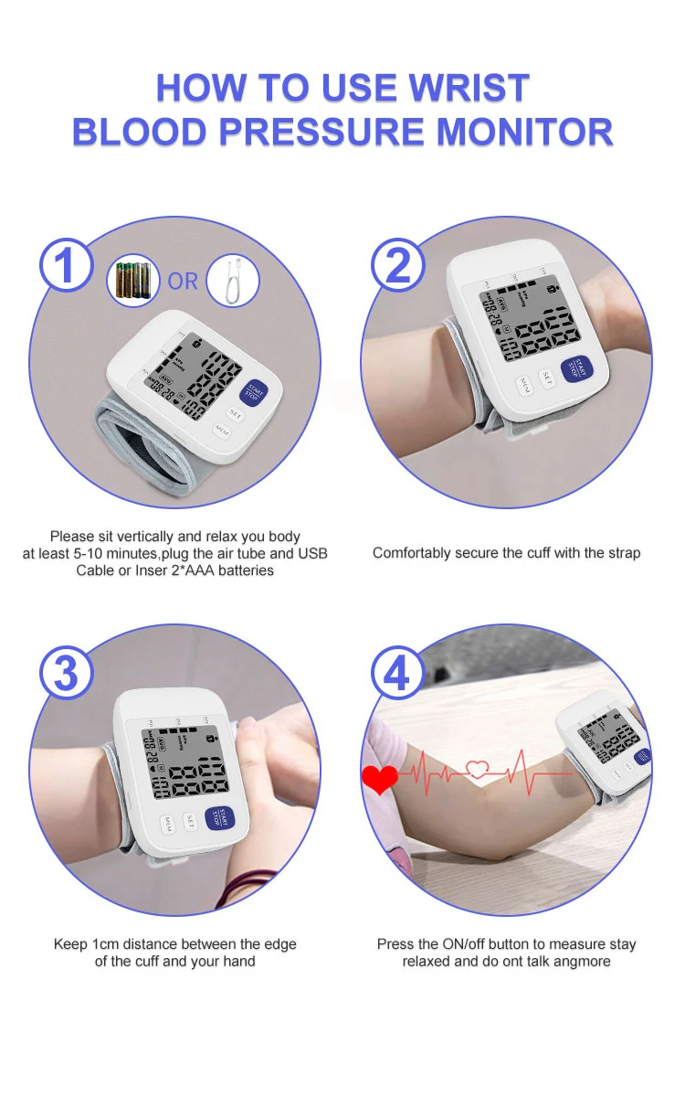 A605 Wrist Blood Pressure Monitor detail 3