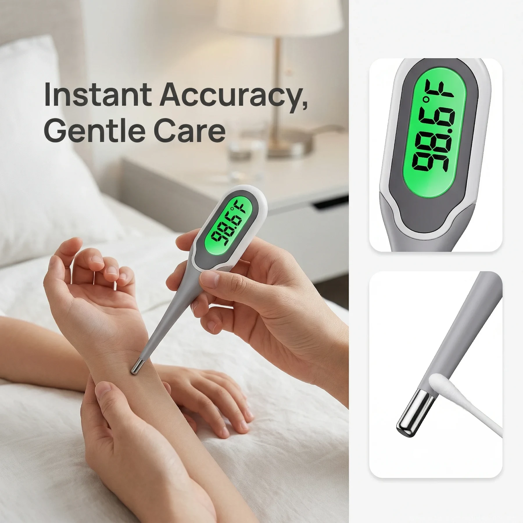 DT201S Digital Thermometer detail 1
