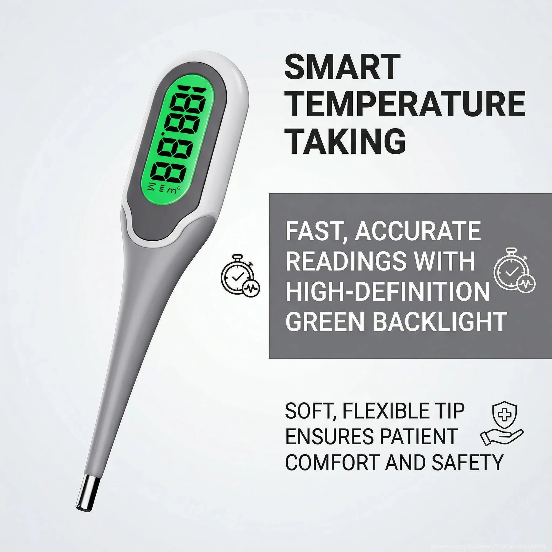 DT201S Digital Thermometer detail 2