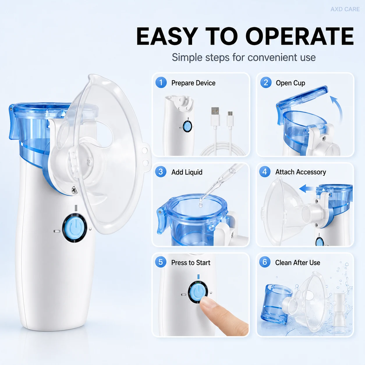 NB31 Handheld Mesh Nebulizer detail 3
